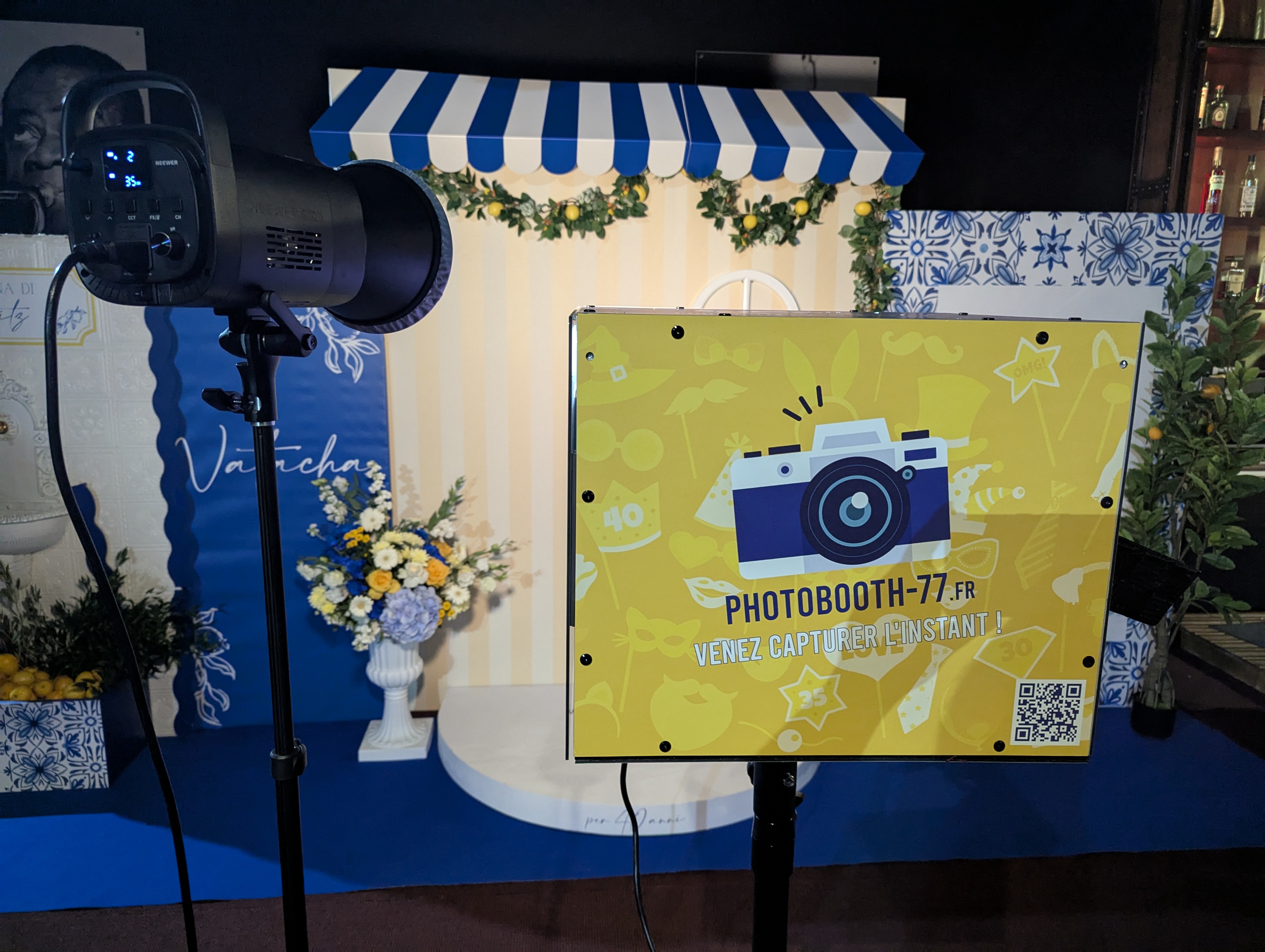 Photobooth soirée thème