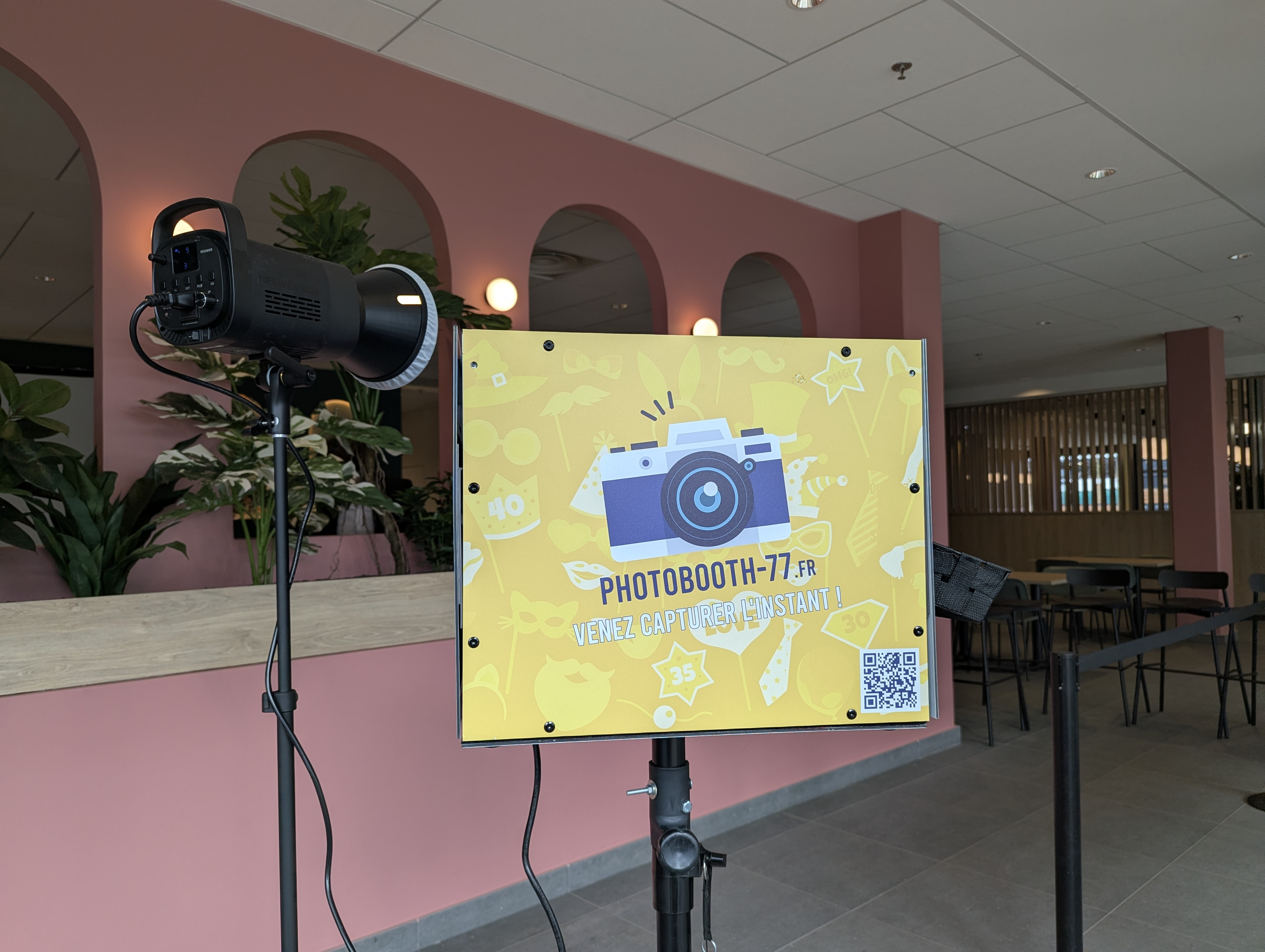 Photobooth lancement produit