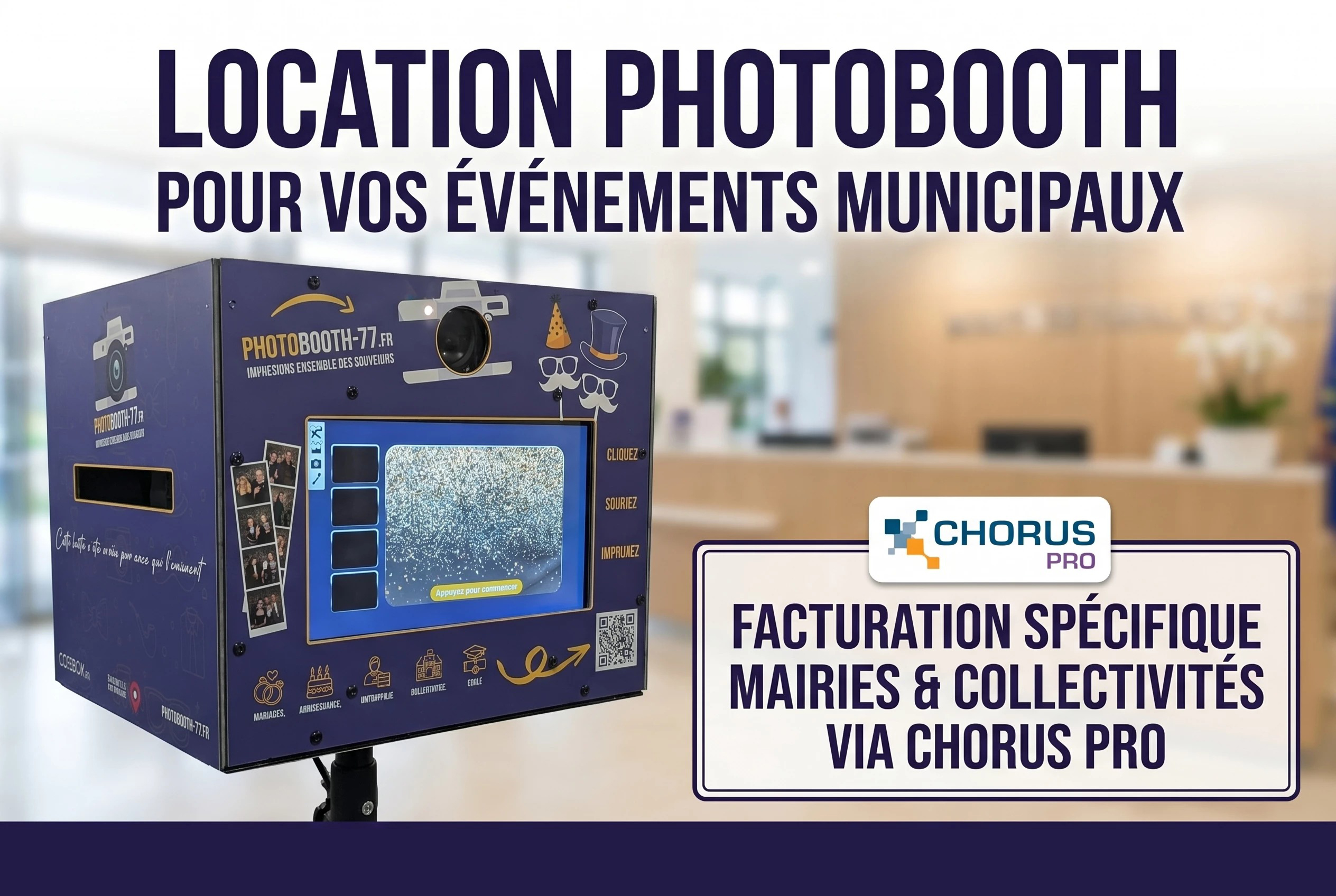 Photobooth événement communal