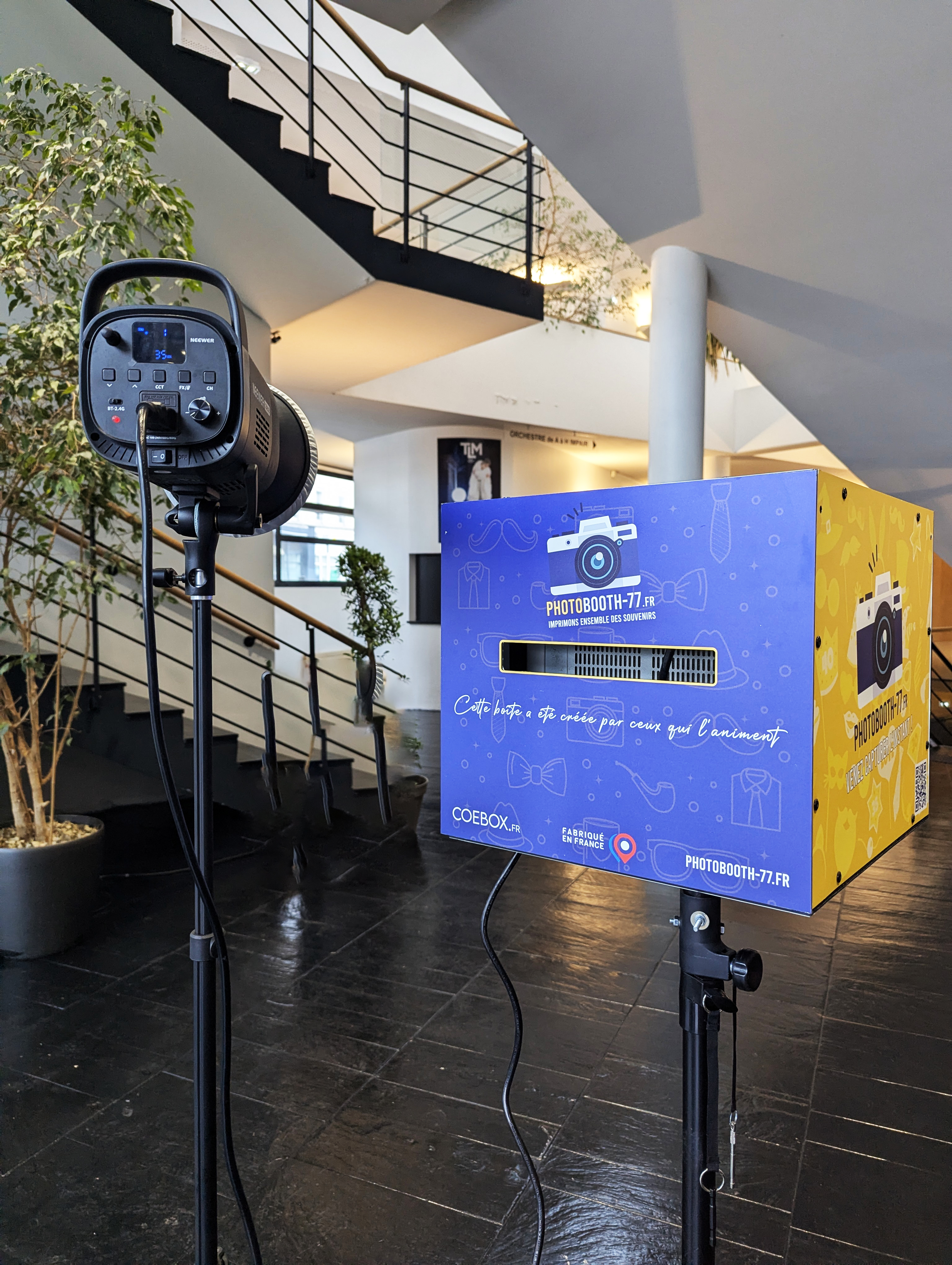 Photobooth événement scolaire